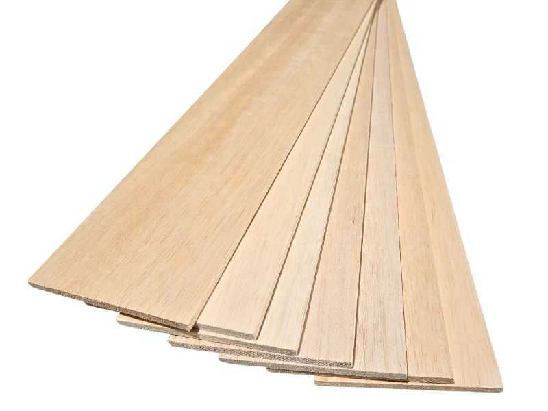 3/4 x 3/4 x 36 Balsa Wood Stick