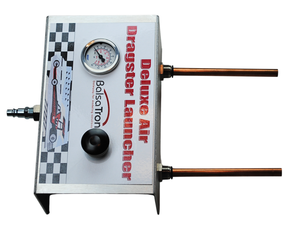 Deluxe Air Powered Dragster Launcher – Superior Performance – BalsaTron ...