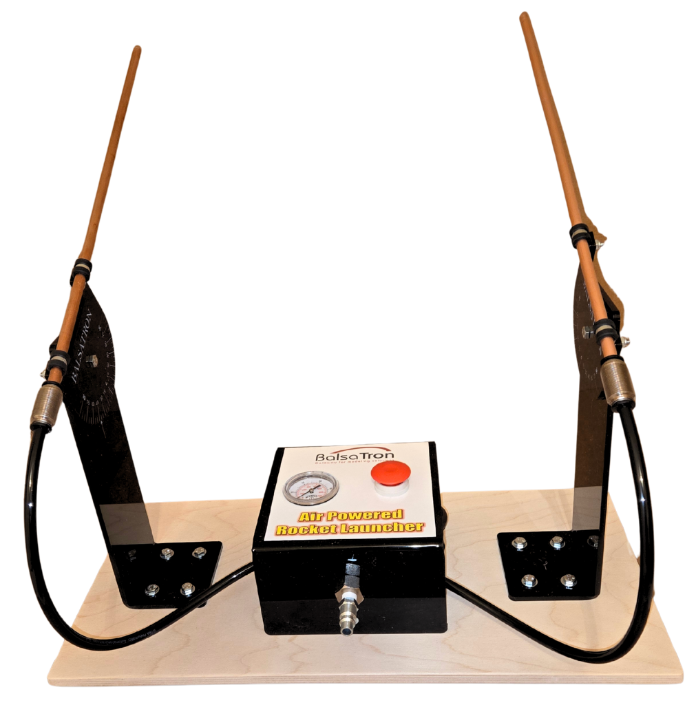Air Powerwed Rockets Air Powered Rocket Launcher | Ultimate Launching Power – BalsaTron, Inc.