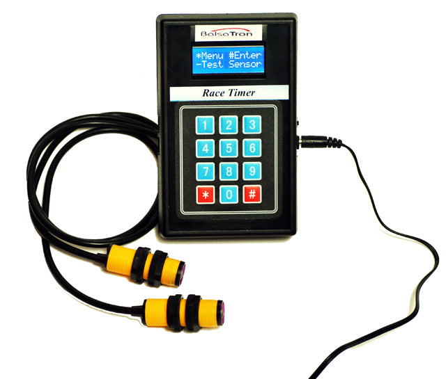 Single Lane Race Timer β BalsaTron, Inc.